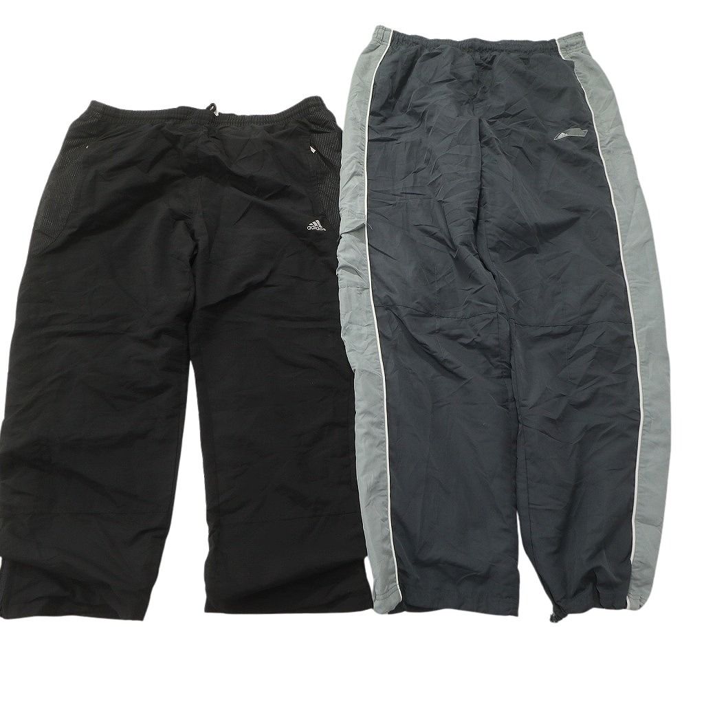 古着卸 まとめ売り アディダス adidas ウインドブレーカー パンツ セット メンズ XL パフォーマンスロゴ 90’s 古着 ND 3472