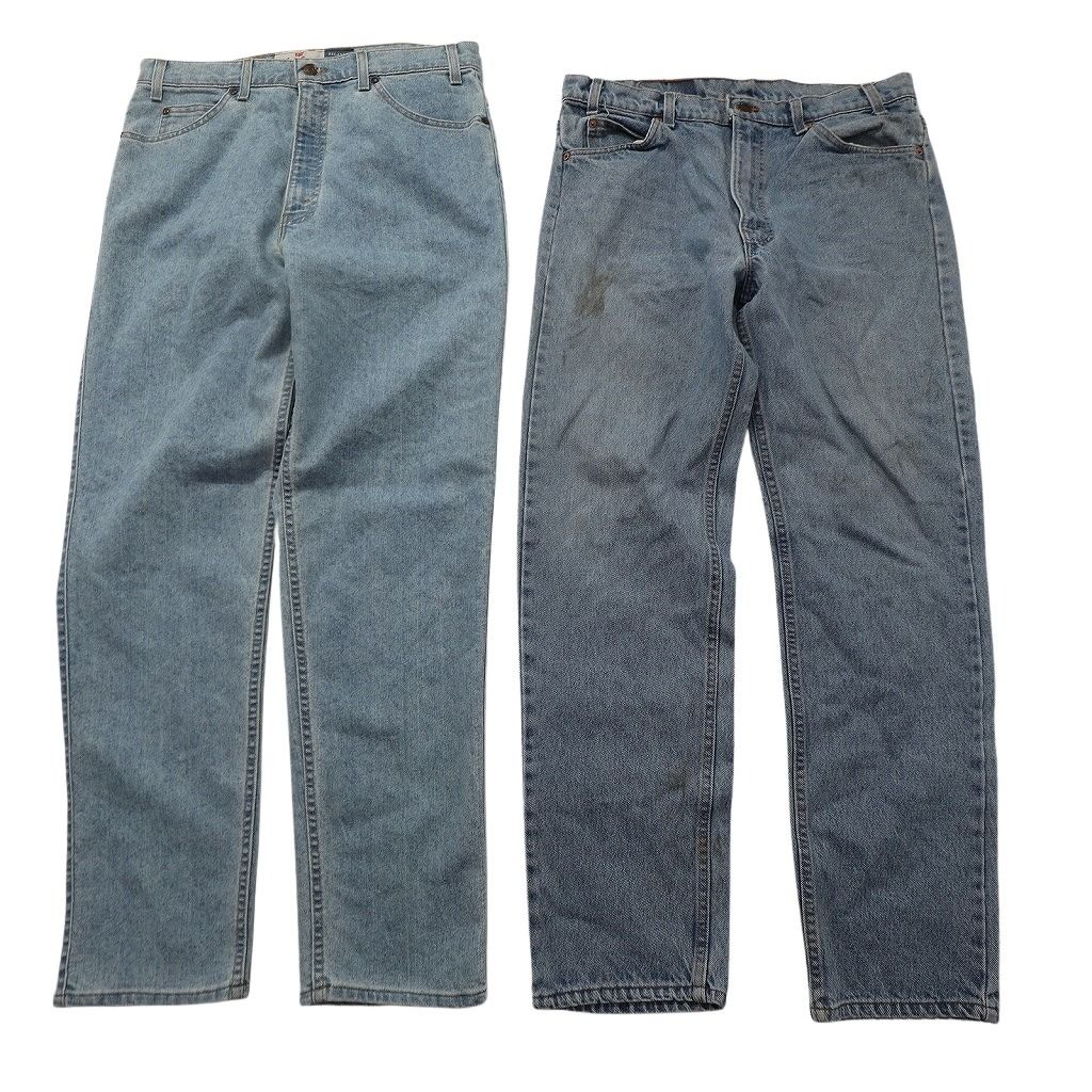 古着卸 まとめ売り リーバイス デニム パンツ セット メンズ 36 505 550 インディゴブルー アメカジ 古着 ND 3402