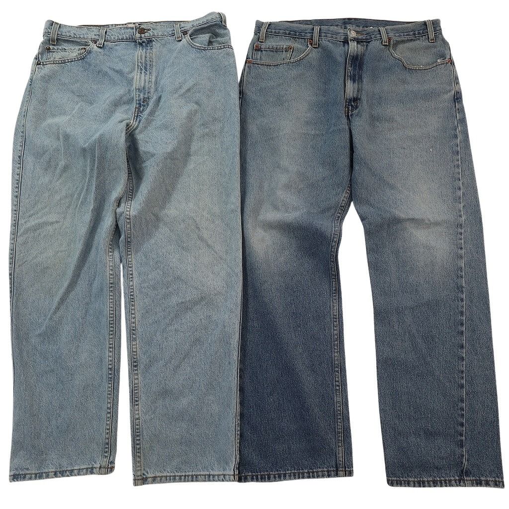  古着卸 まとめ売り リーバイス 紙タグ デニム パンツ セット メンズ 38 505 550 540 545 インディゴブルー 古着 ND 3434 その他 メンズ