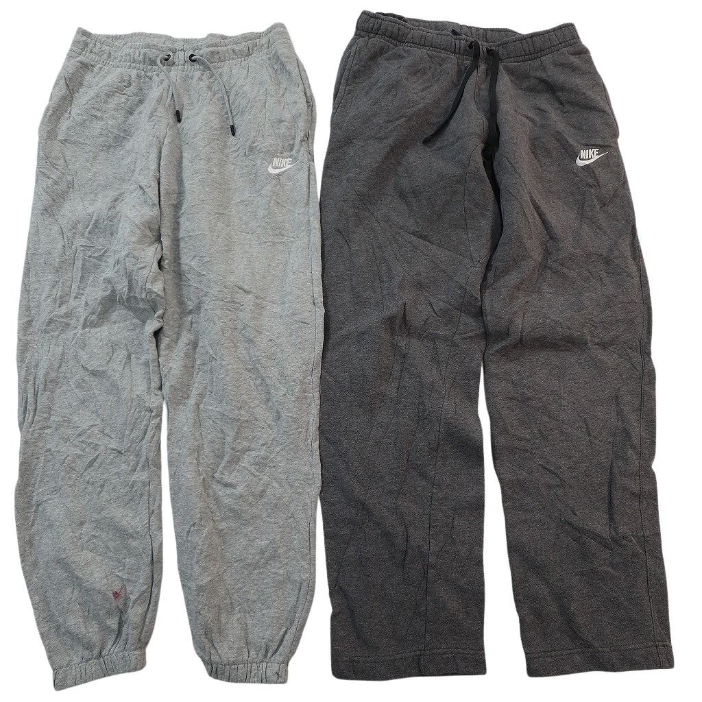 古着卸 まとめ売り ナイキ NIKE スウェット パンツ セット メンズ S スウォッシュロゴ ワンポイント ジョガーパンツ 古着 ND 3429