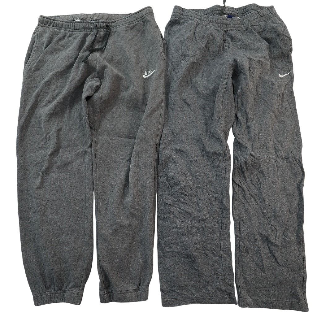 古着卸 まとめ売り ナイキ NIKE スウェット パンツ セット メンズ L ジョガーパンツ スウォッシュロゴ ワンポイント 古着 ND 3425