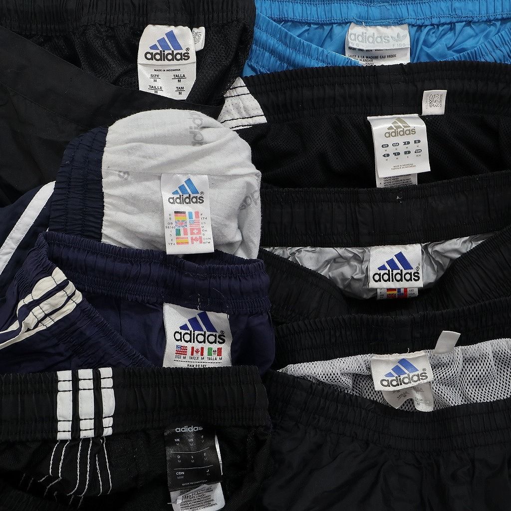  古着卸 まとめ売り アディダス adidas ウインドブレーカー パンツ セット メンズ M スリーストライプス ジョガーパンツ ND 3460 その他 メンズ