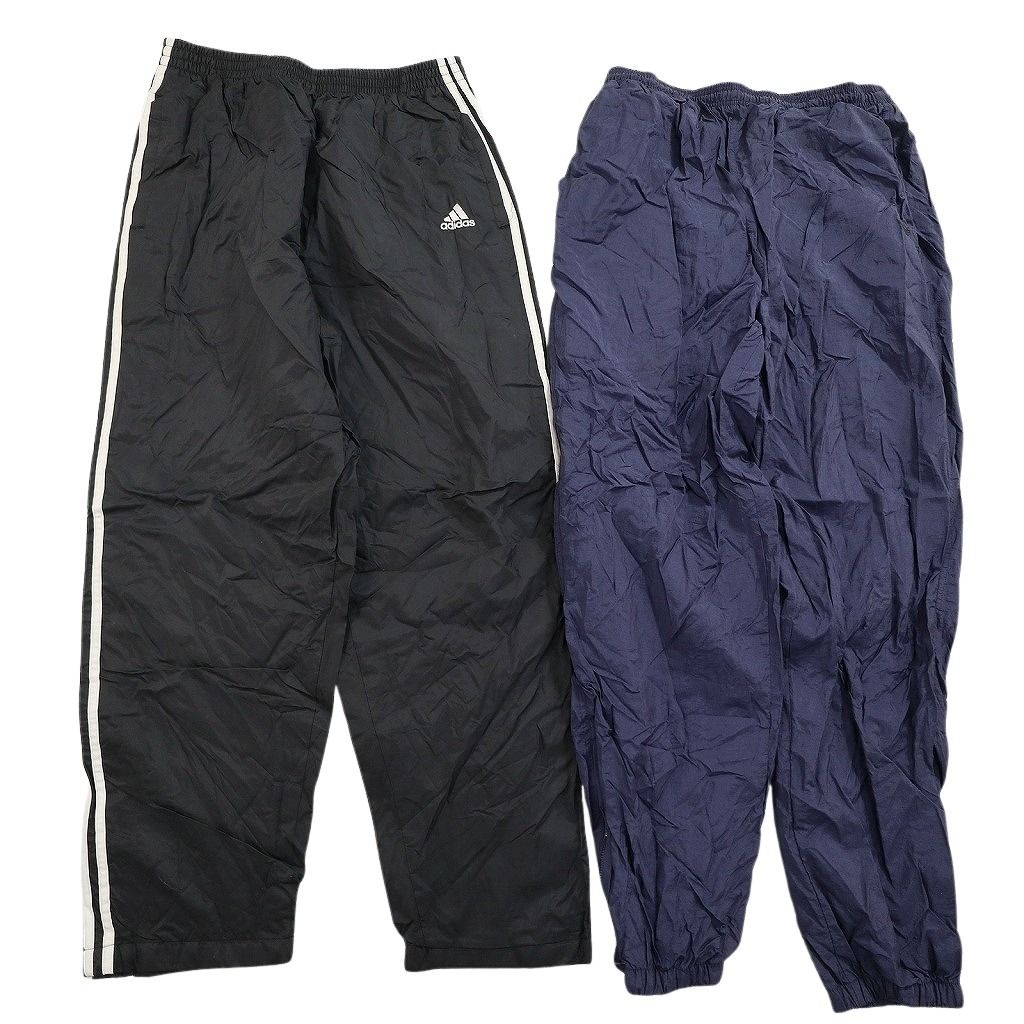  古着卸 まとめ売り アディダス adidas ウインドブレーカー パンツ セット メンズ L スリーストライプス ドローコード ND 3459 その他 メンズ