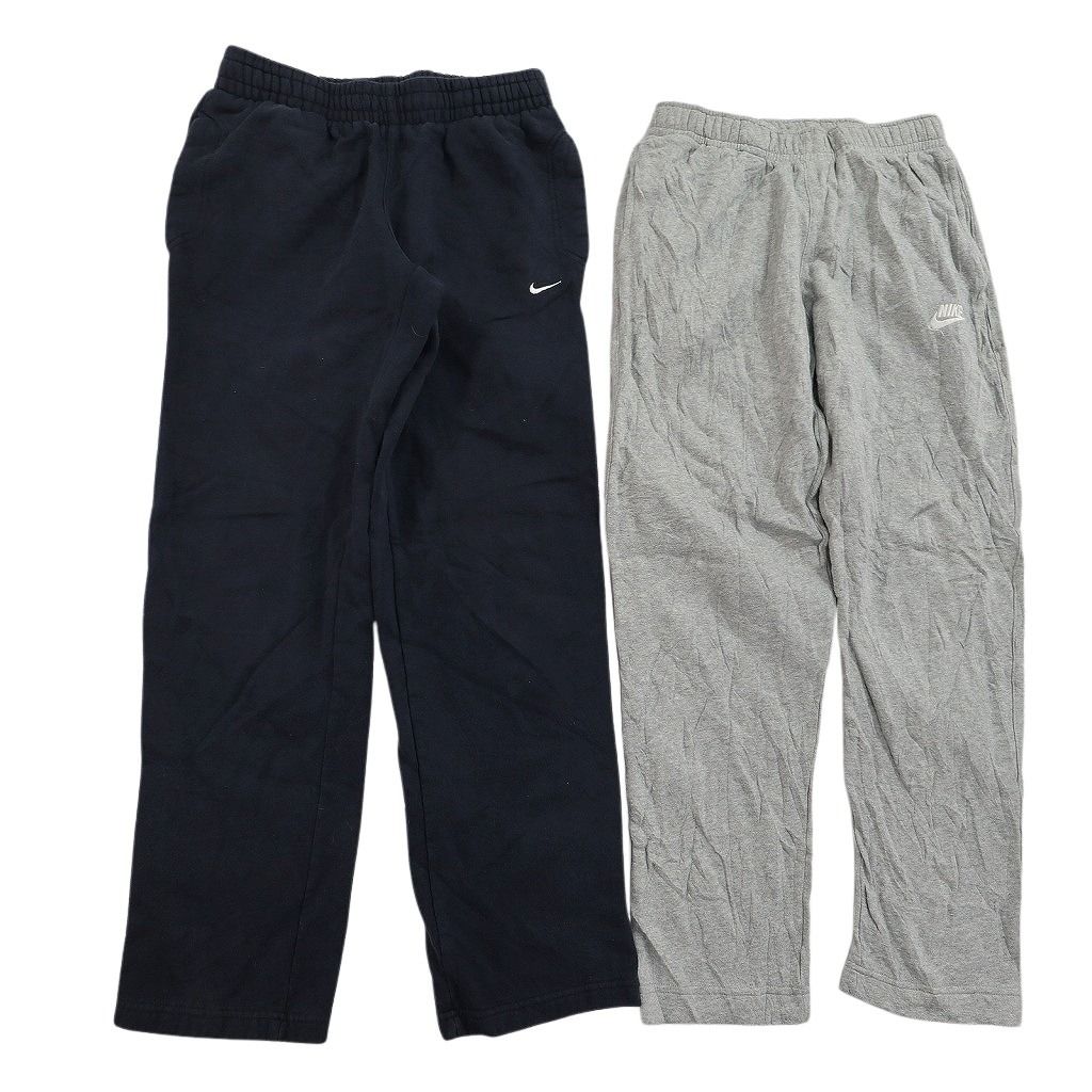  古着卸 まとめ売り ナイキ NIKE スウェット パンツ セット メンズ S |M ブラック グレー スウォッシュロゴ 古着 ND 3456 その他 メンズ