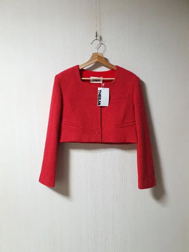 THEILMA ザ イルマ クロップド ツイード ジャケット Free 24 SS