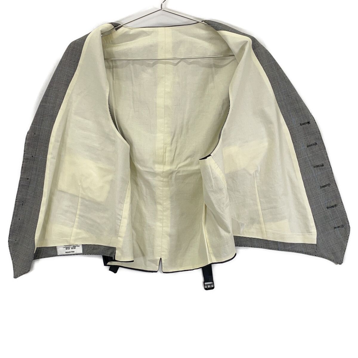  POLO RALPH LAUREN ポロ ラルフローレン ｸﾞﾚｰ ｳｰﾙ ｸﾞﾚﾝﾁｪｯｸ 2 P ｽｰﾂ 表記なし その他 メンズ