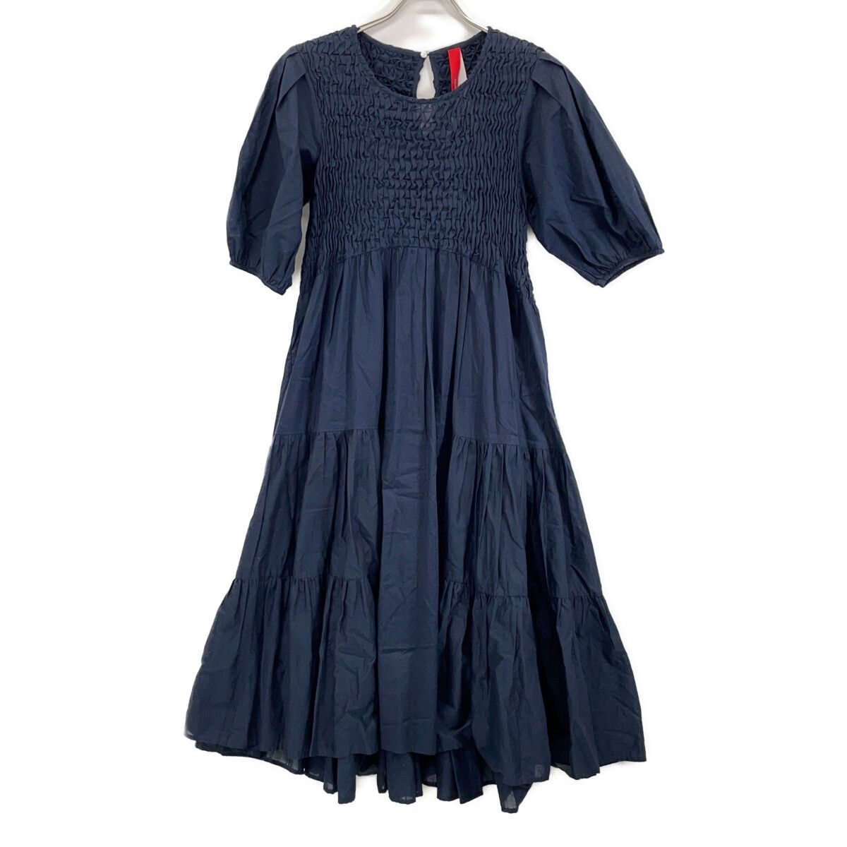 MERLETTE マーレット ×ﾛﾝﾊｰﾏﾝ ﾈｲﾋﾞｰ ｷﾞｬｻﾞｰﾜﾝﾋﾟｰｽ XS - メルカリ