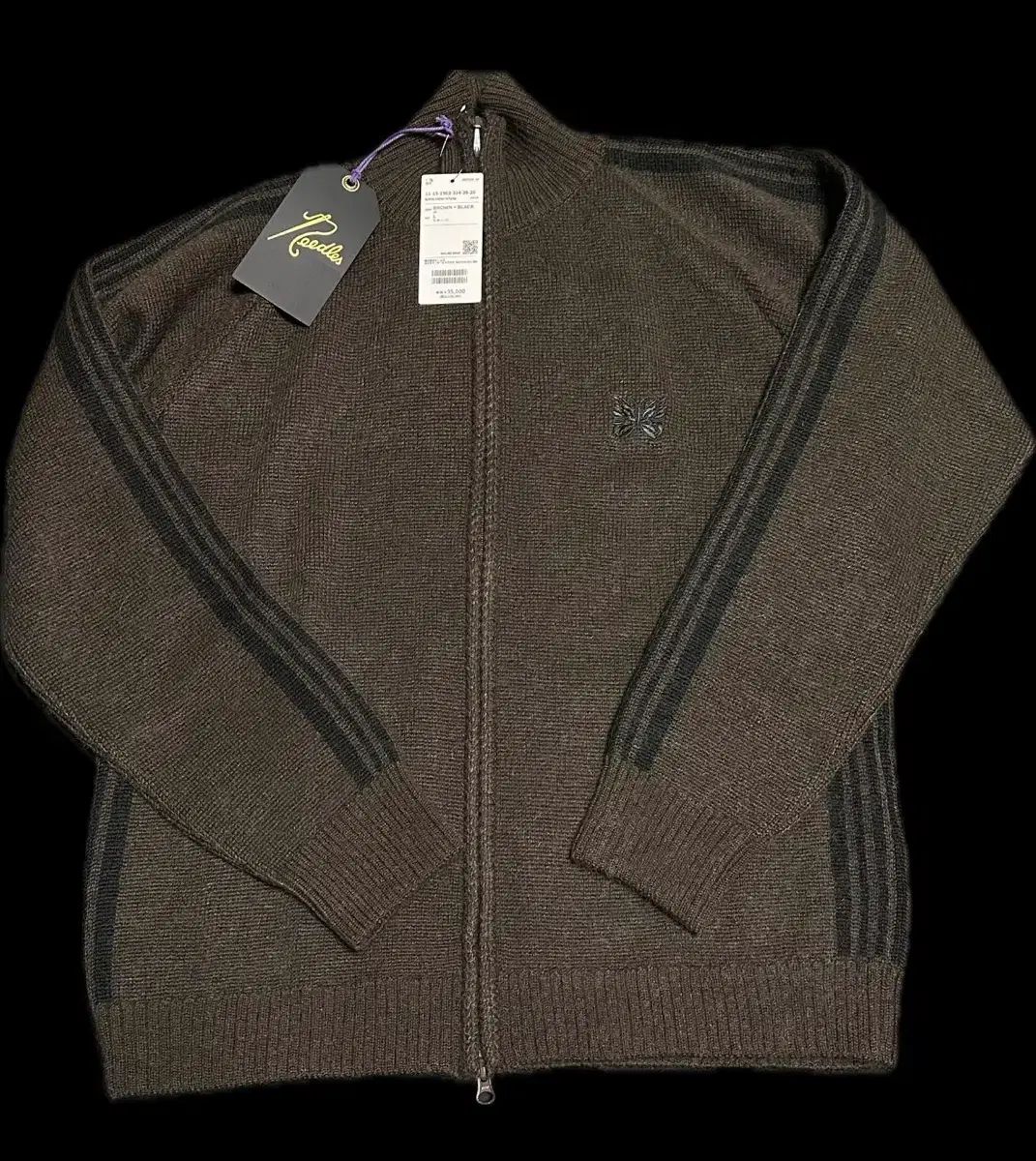 ニードルズ × ビームス モヘアジャケット ブラウン L