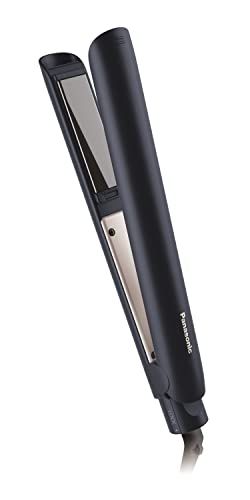 パナソニック コンパクト ストレートアイロン 2 Way 3段階温度調整 軽量 スムーズグロスコーティングプラス 黒 EH-HV A-K e 24 a 06 8