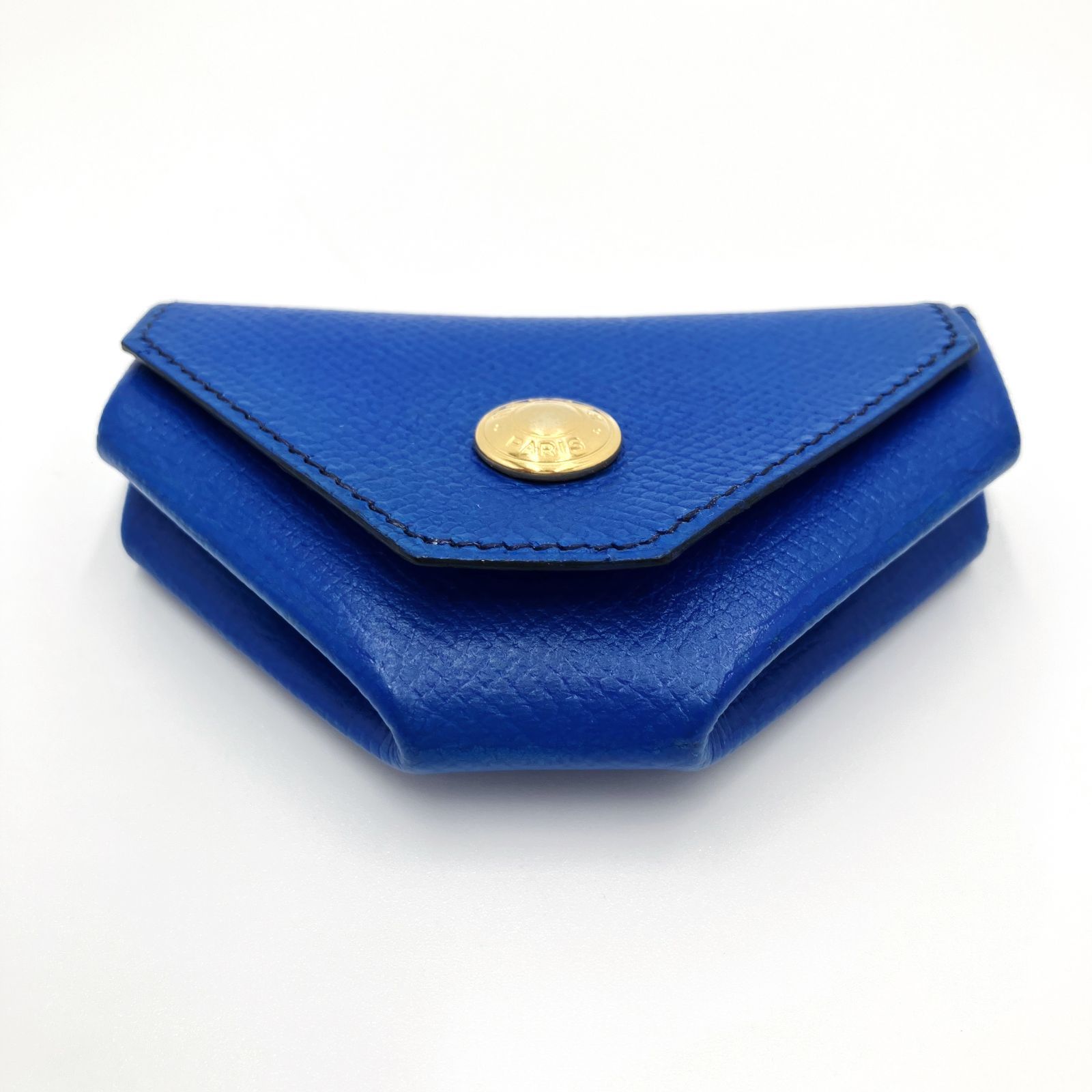 レザー ブルー系