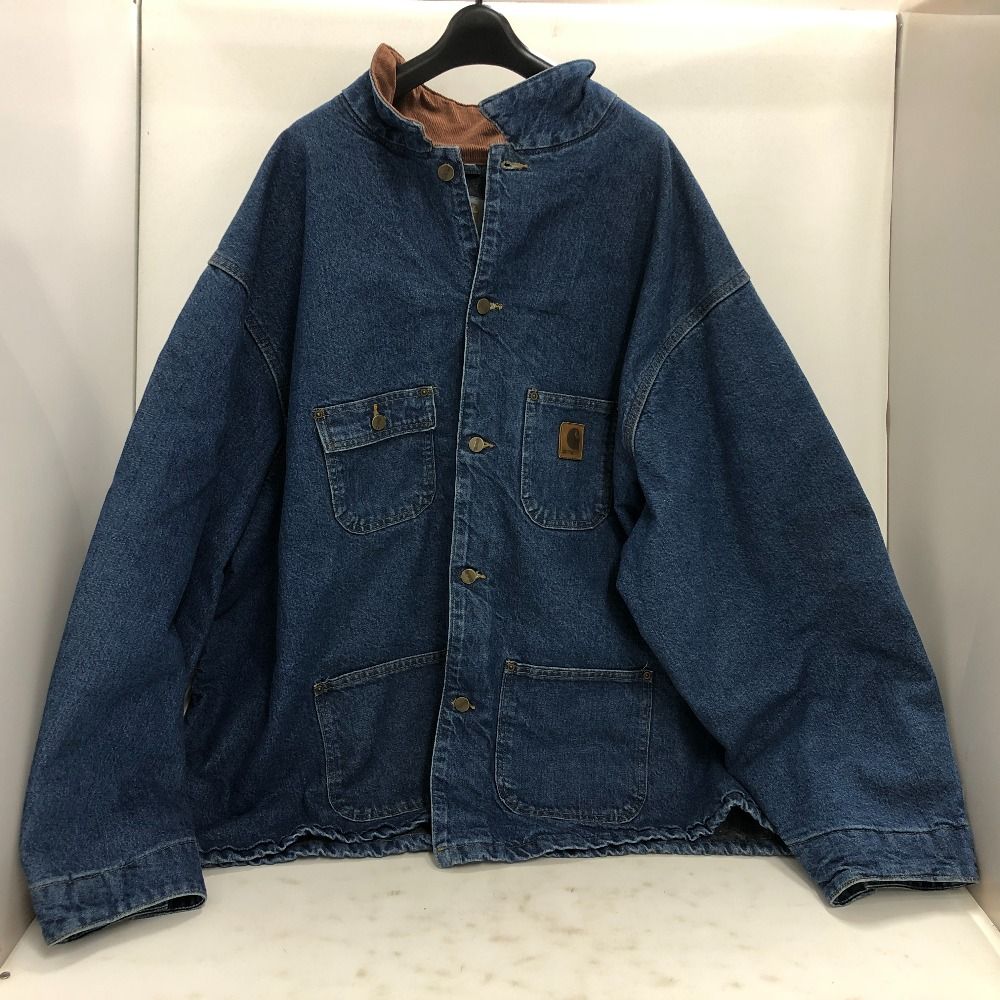 02w22179 カーハート Carhartt デニムカバーオール ブルー XXXXL USA製