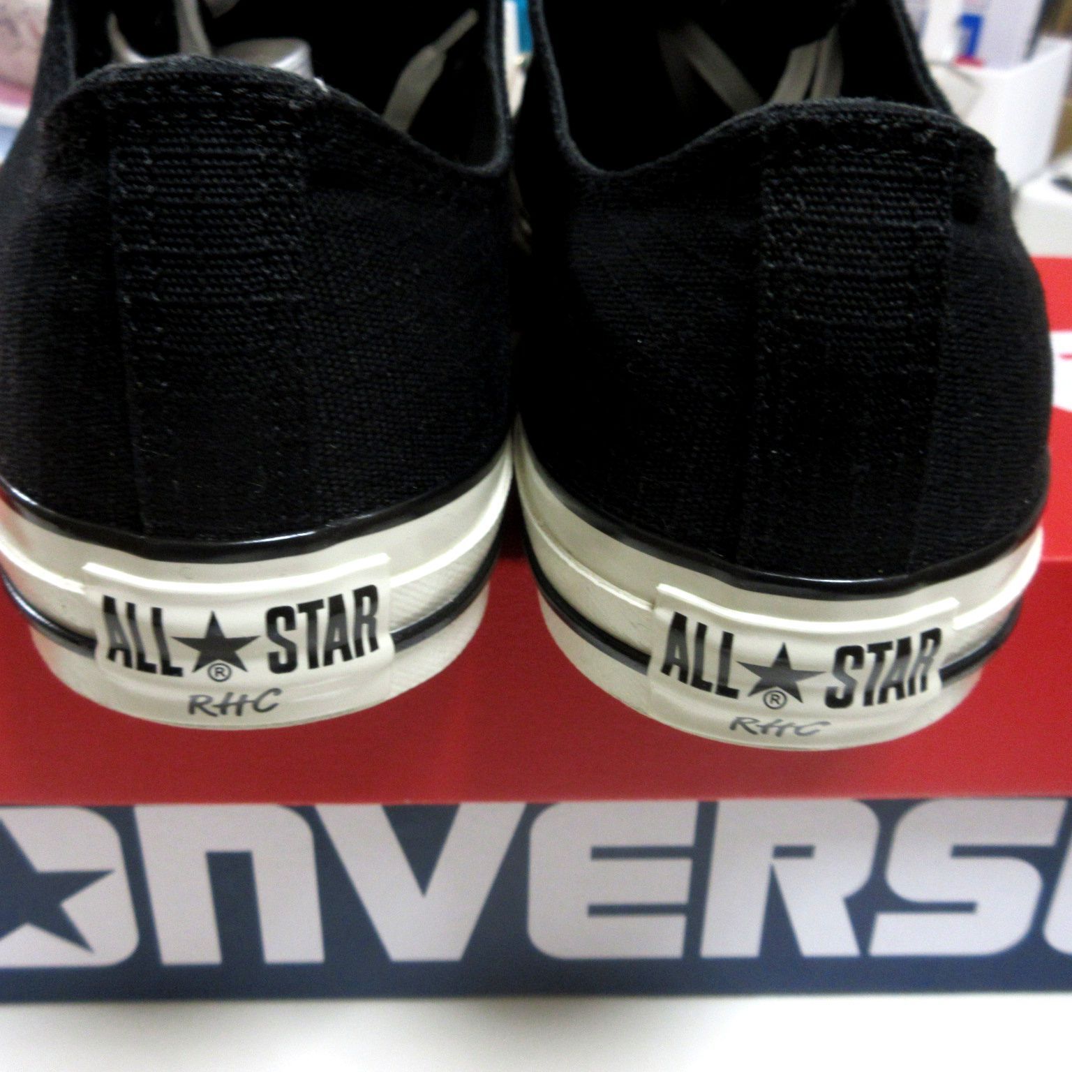 匿名配送 ダンボール梱包 ALL STAR AGED OX for RHC|26.5 cm|コンバース|ロンハーマン|オールスター