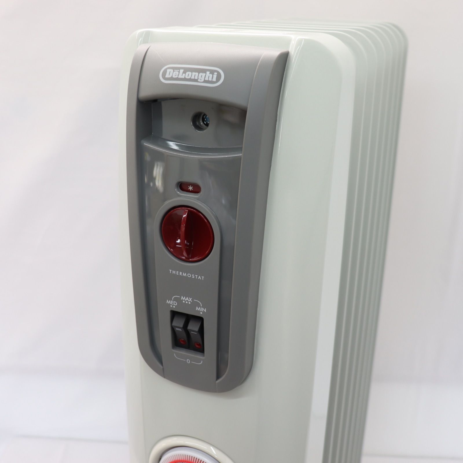 美品】DeLonghi デロンギ オイルヒーター H770812EFSN-GY 暖房器具