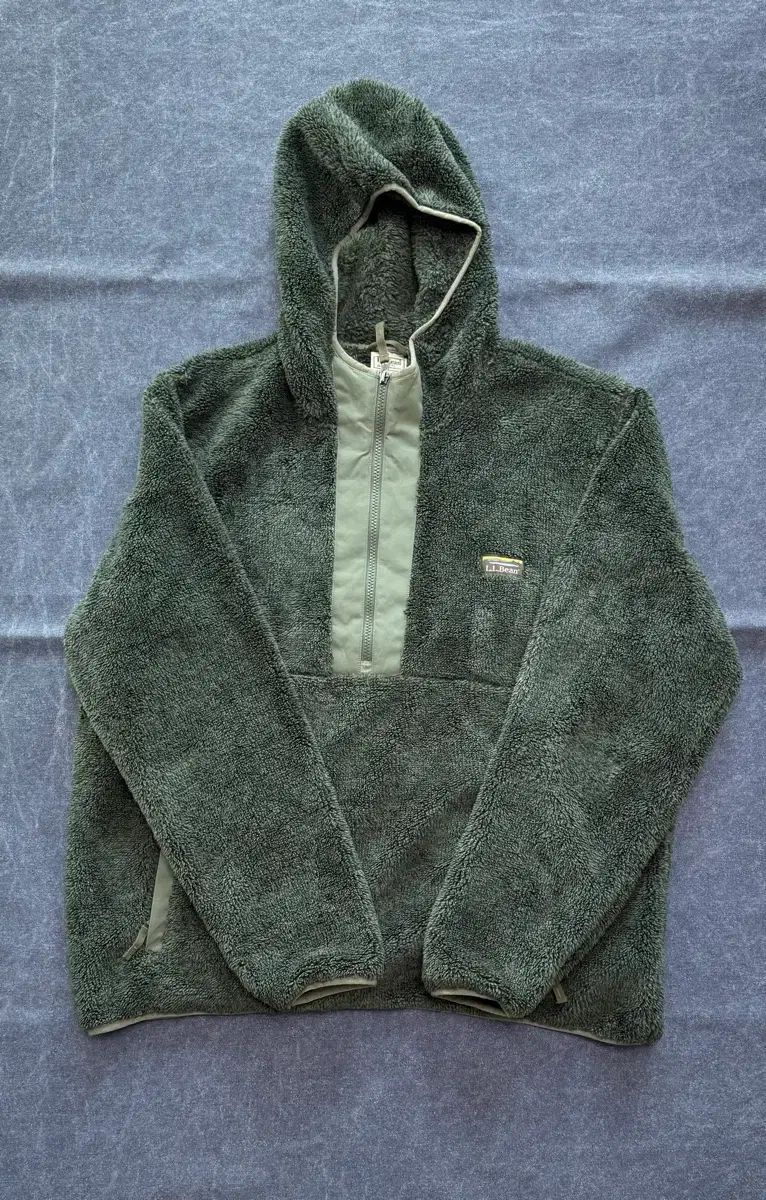 XL エルエルビーン ハイファイル フリース フーディー