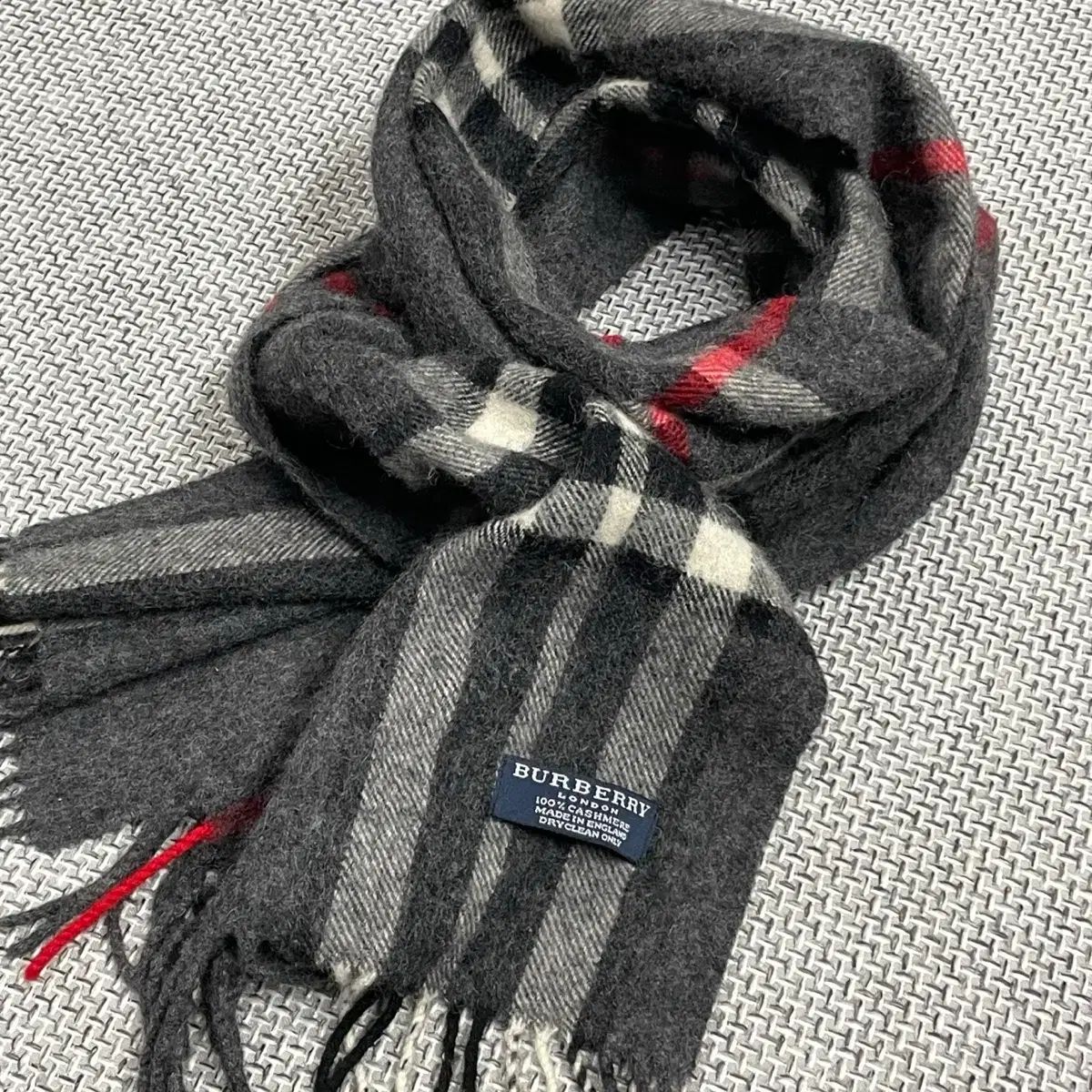 チェック カシミア