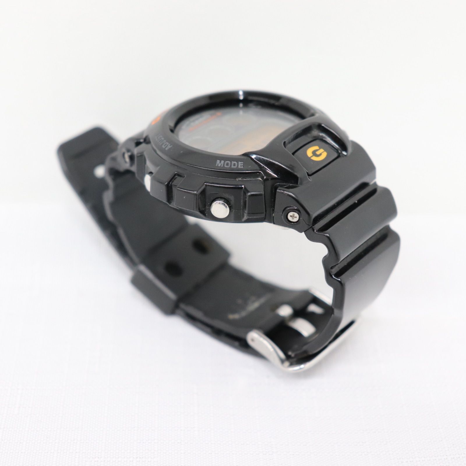 【電池交換済】G-SHOCK GW-6900B 電波ソーラー ブラック オレンジ G-SHOCK（G-ショック） 「MULTI BAND 6（マルチバンド6）」 GW-6900B