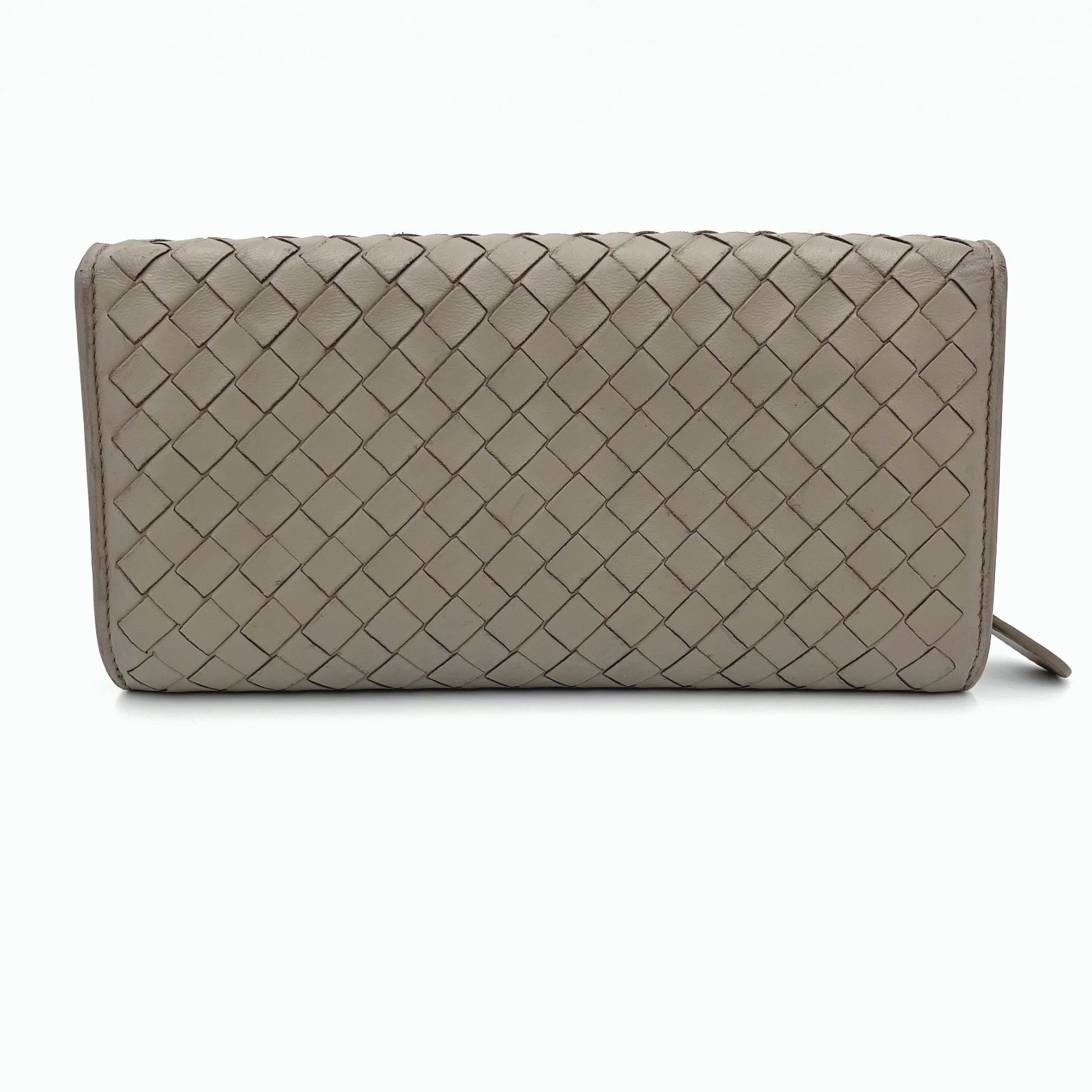 美品 BOTTEGA VENETA ボッテガヴェネタ イントレチャート 長財布