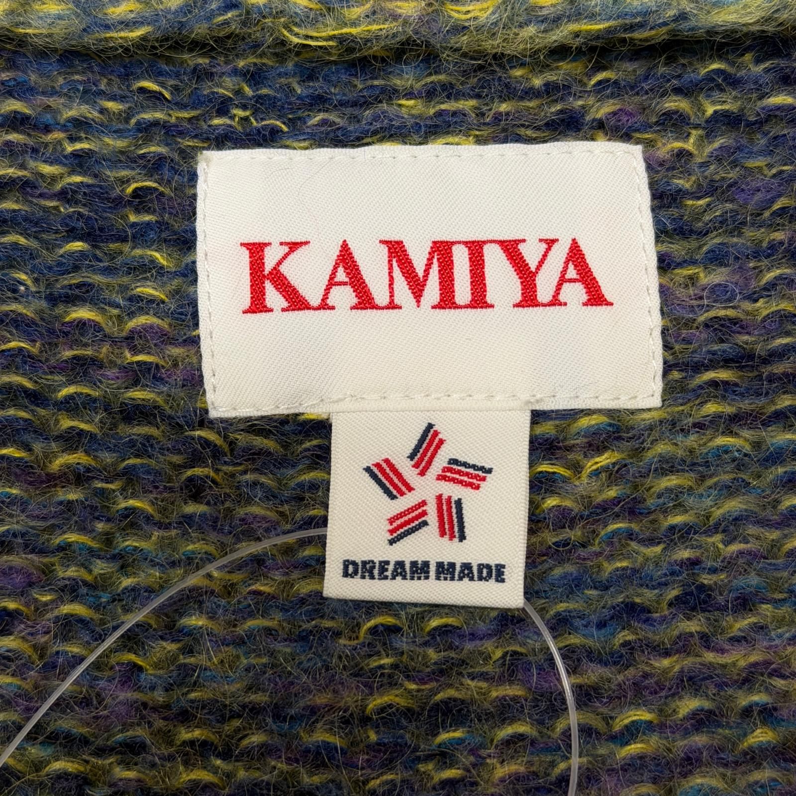 KAMIYA Kasuri Mohair Cardigan カスリモヘアカーディガン ニット