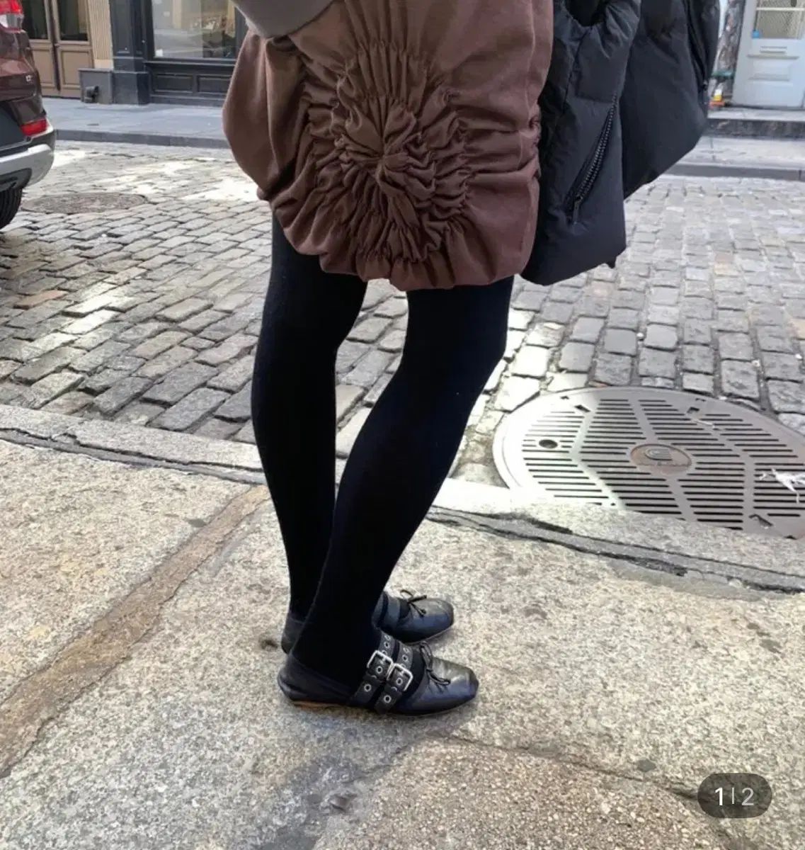 アンダーソン モリ シャーリング スカート タグ underson ミニスカート ミディ丈