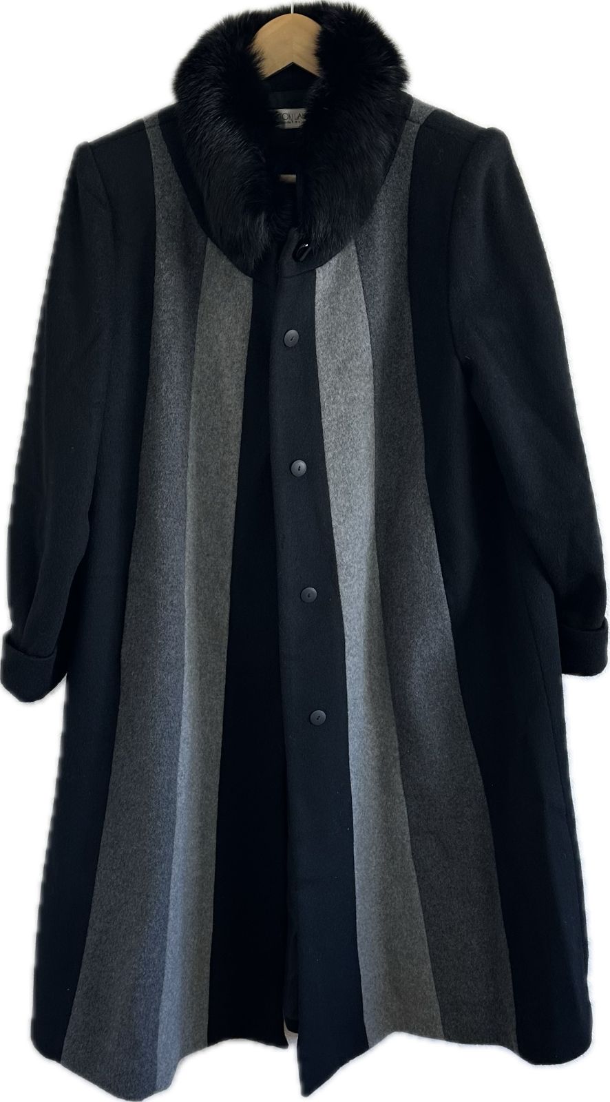 レディース 【美品】ヴィンテージ ウールコート ロングコート レディース