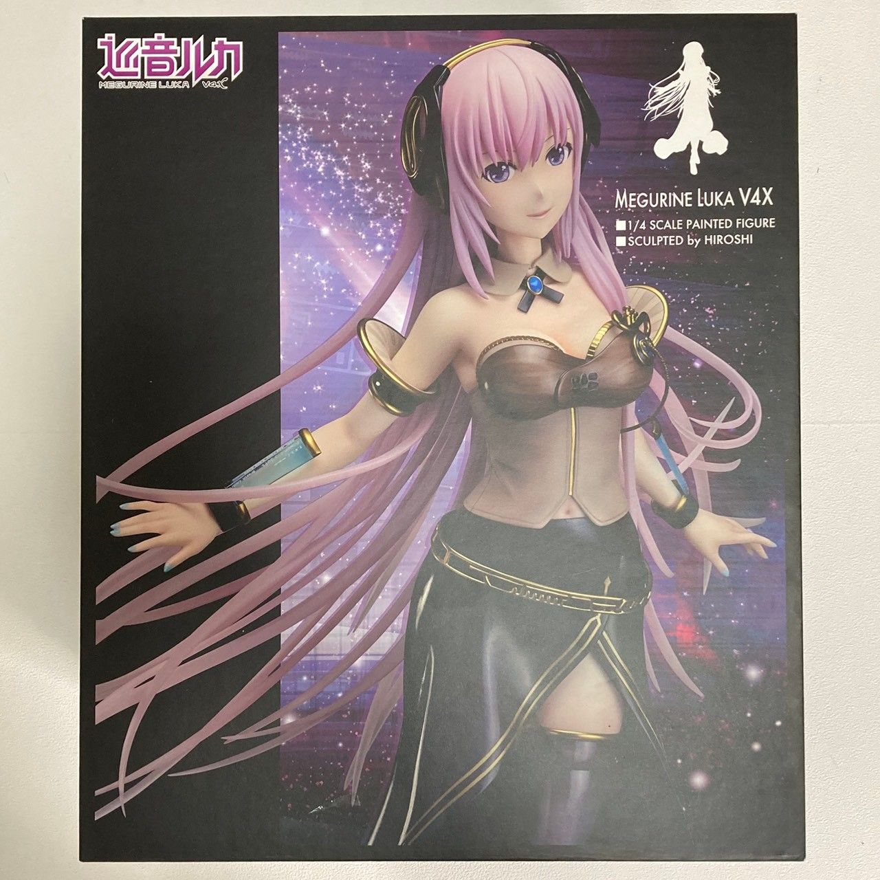 FREEing 巡音ルカ V4X 1/4フィギュア 巡音ルカ V4X」ビジュアルイメージが1/4スケールフィギュアとなって