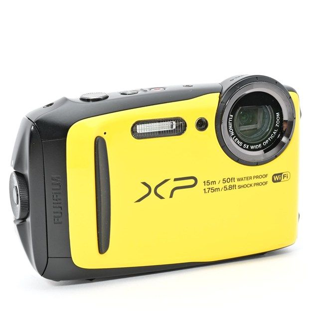  並品 XP 90 イエロー｜防水 耐衝撃対応デジタルカメラ｜アウトドア レジャーに最適｜ メモリーカード付属 コンパクトデジタルカメラ デジタルカメラ