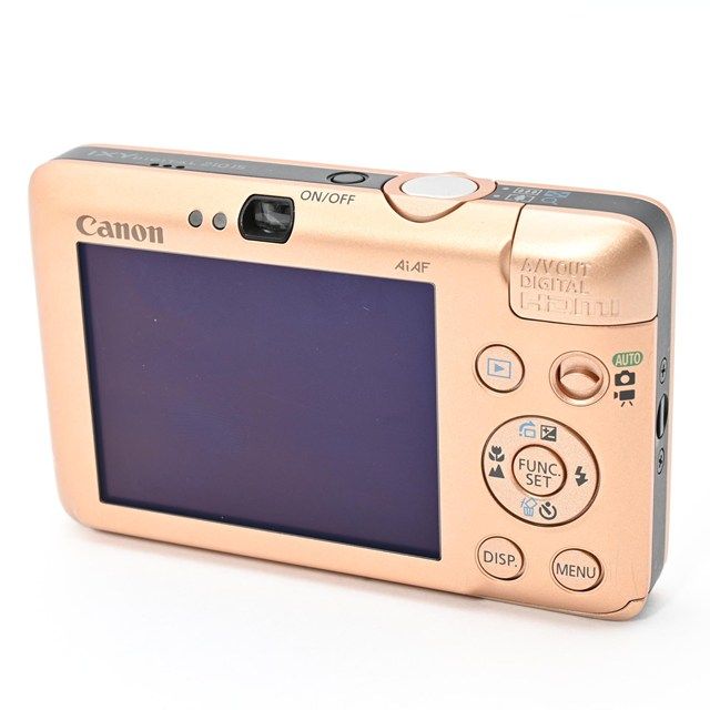 ゴールド｜光学3倍ズーム×手ブレ補正IS搭載｜コンパクトデジタルカメラ｜元 き