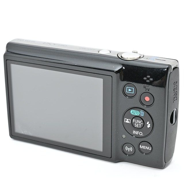  並品 Canon IXY 190 ブラック｜光学10倍ズーム搭載コンパクトデジタルカメラ｜日常撮影 旅行に最適｜ コンパクトデジタルカメラ デジタルカメラ