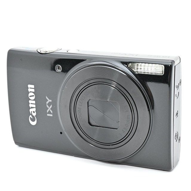 並品 Canon IXY 190 ブラック｜光学10倍ズーム搭載コンパクトデジタルカメラ｜日常撮影 旅行に最適｜