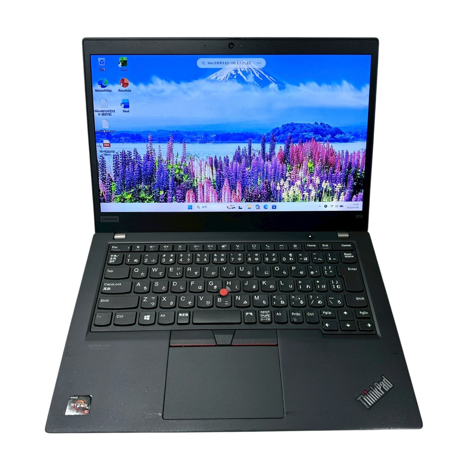 ThinkPad X13/Ryzen5Pro/メモリ16GB/SSD256GB 高性能 Lenovo ThinkPad X13 Ryzen5 PRO 4650U メモリ16GB SSD256GB
