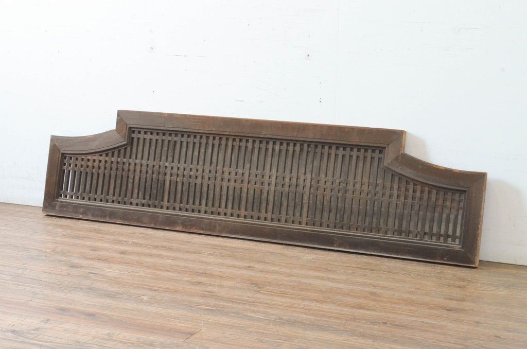 現状販売 格子欄間 アンティーク建具 明かり取り 明り取り 4～7営業日前後で発送 修理加工希望の方3ヶ月程で発送 R 065344