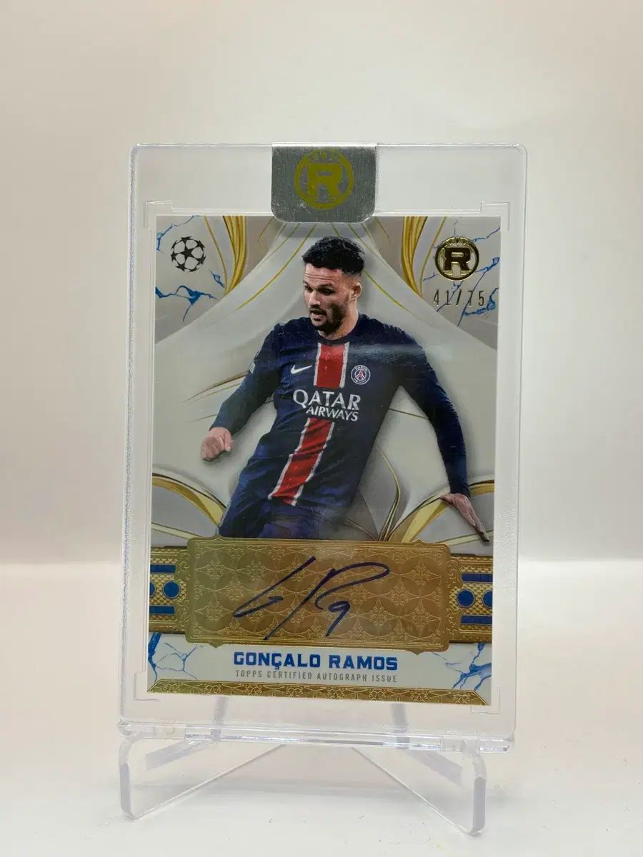 トップス ゴンサロ ハメス サッカー選手 サイン入り サインカード