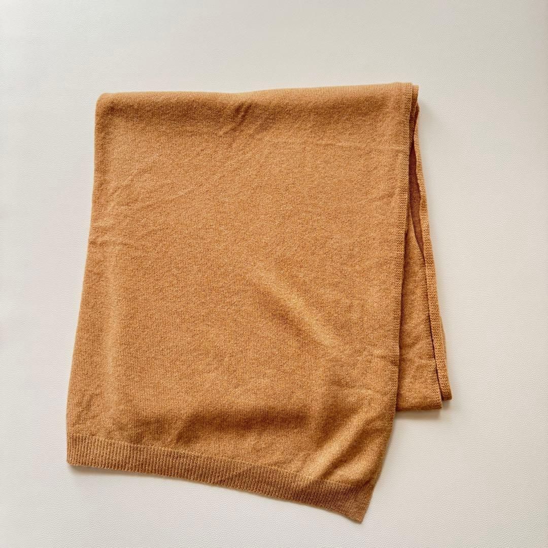 美品 ASAUCE MELER アソースメレ ミドルゲージ カシミヤニットストール