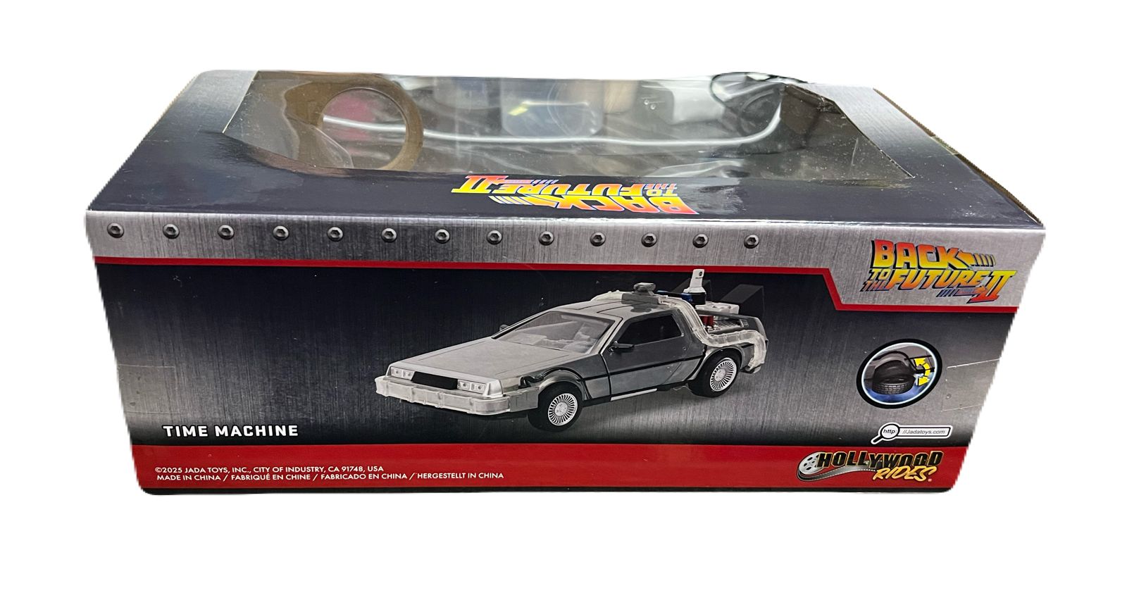 Jada バックトゥザフューチャー パート2 ダイジェスト タイムマシン バスボール付き