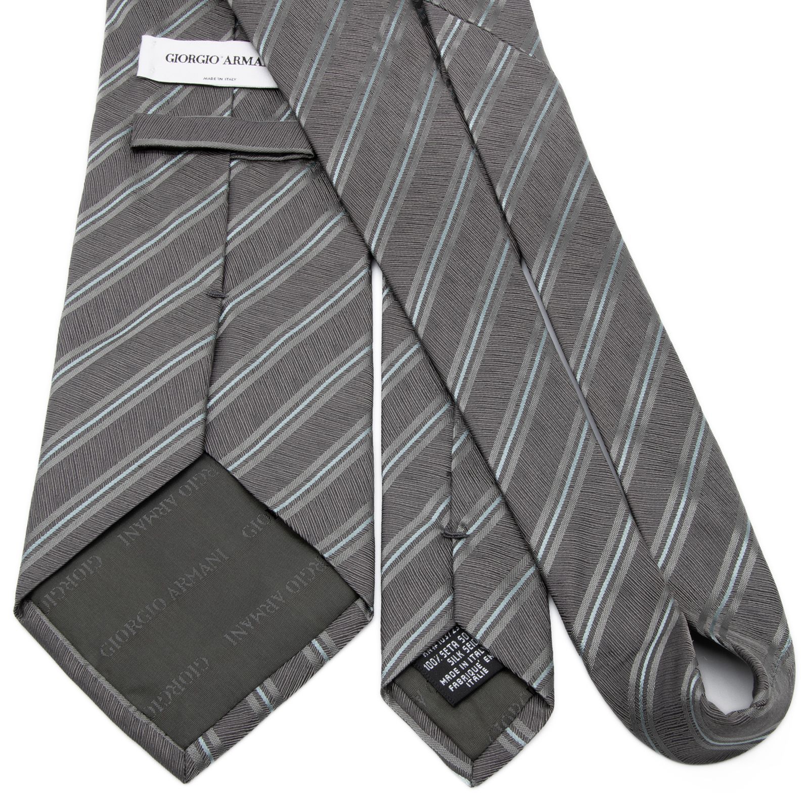 送料無料 ジョルジオアルマーニ ネクタイ ワイドタイ ジャガードタイ