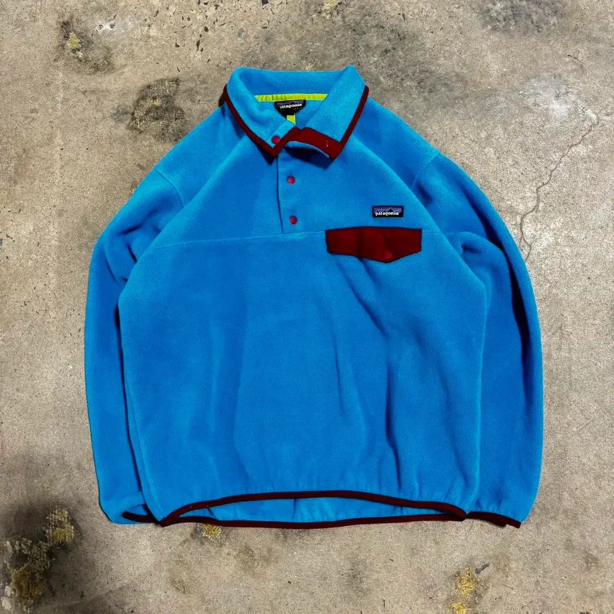 パタゴニア Synchilla シンチラ スナップ-T スモルダー ブルー BUNNY バニー varnished レッド