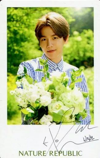 中古】コレクションカード(男性) EXO-K/BAEKHYUN(ベッキョン)/NATURE