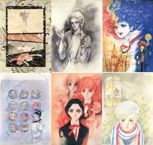 中古】原画イラストボード 萩尾望都 Perfect Selection 全巻予約特典