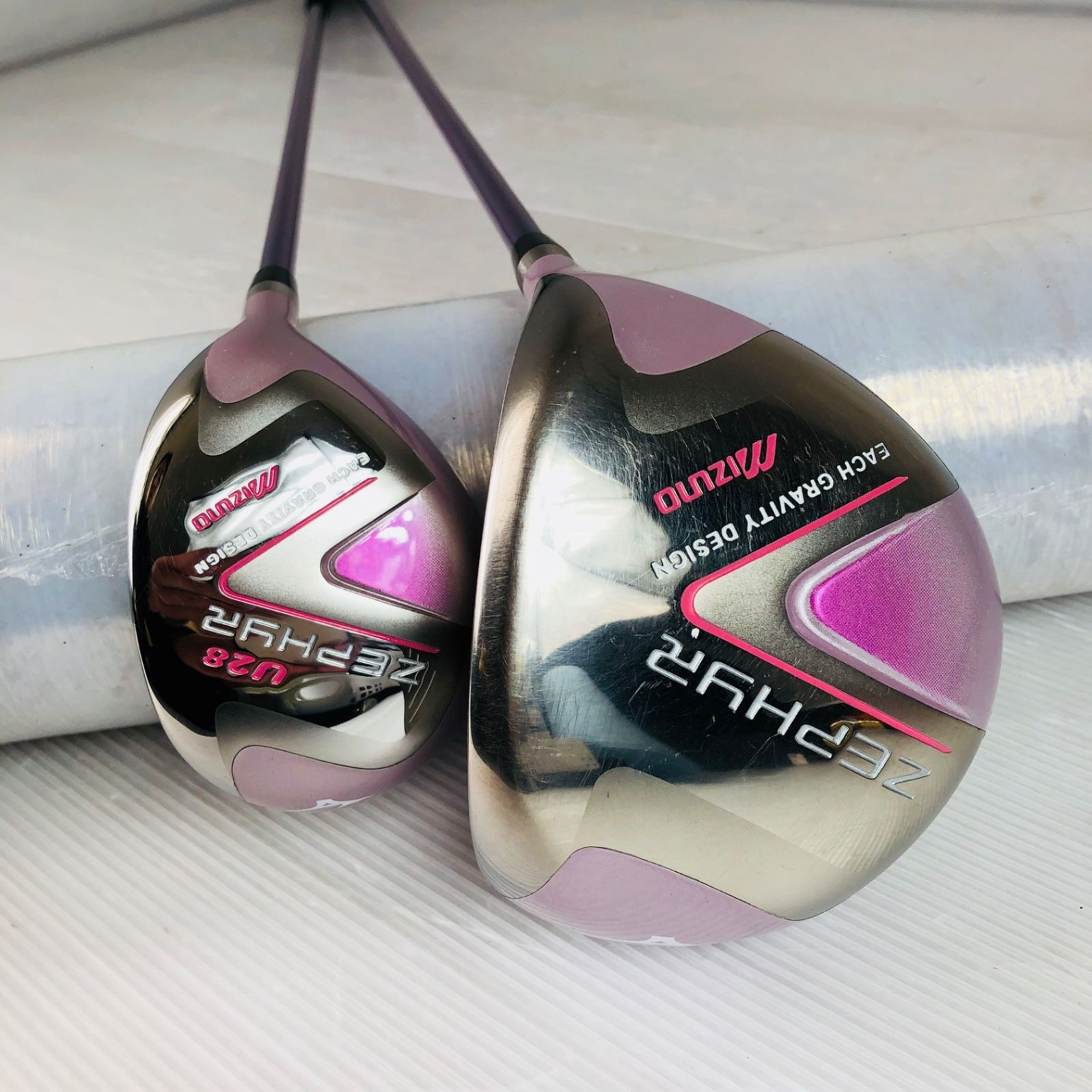 レディース MIZUNO ミズノ ZEPHYR ゼファー ゴルフ クラブ セット 初心者 入門 バッグ付き 右利き パター付 11 Y-74