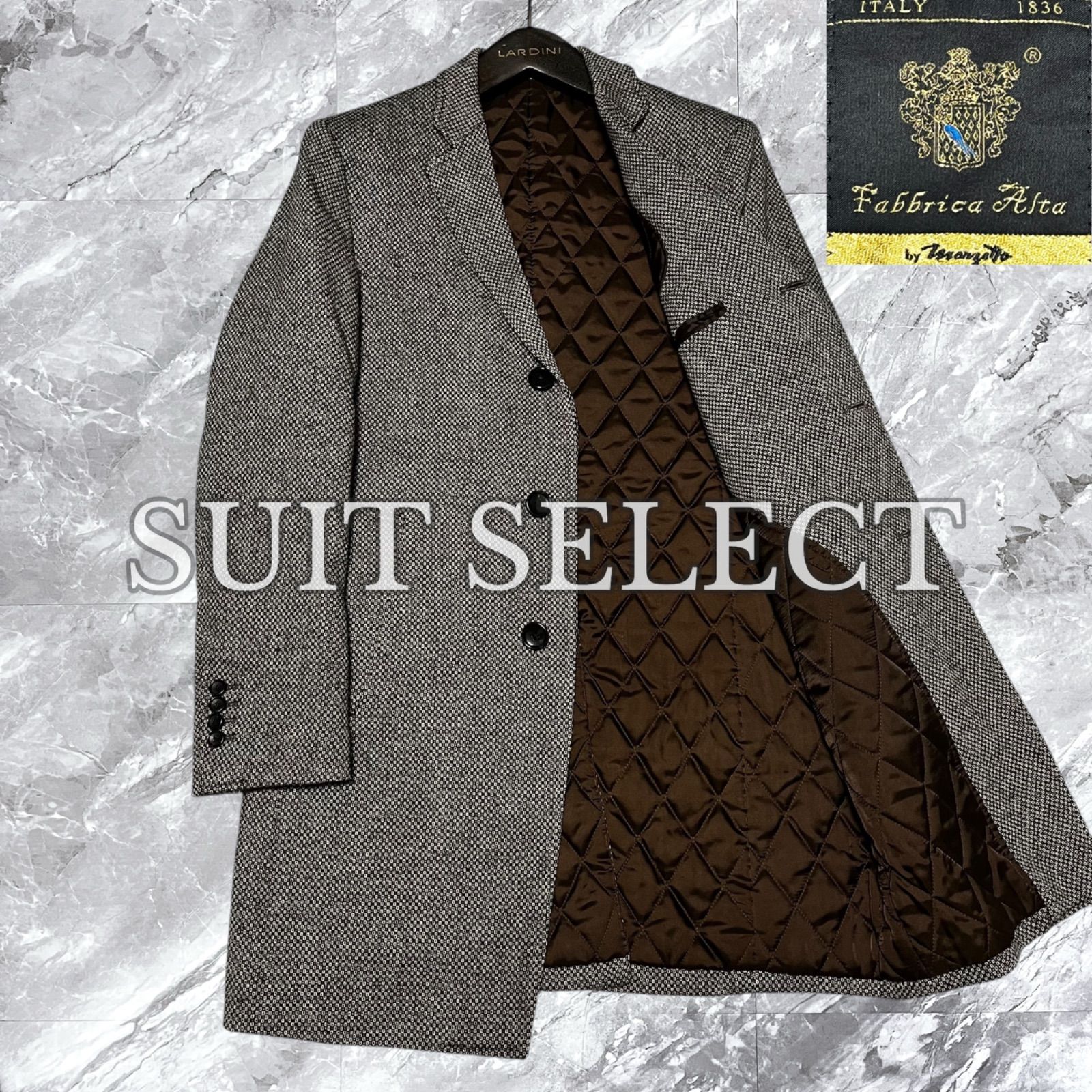 SUIT SELECT スーツセレクト Marzotto マルゾット チェスターコート