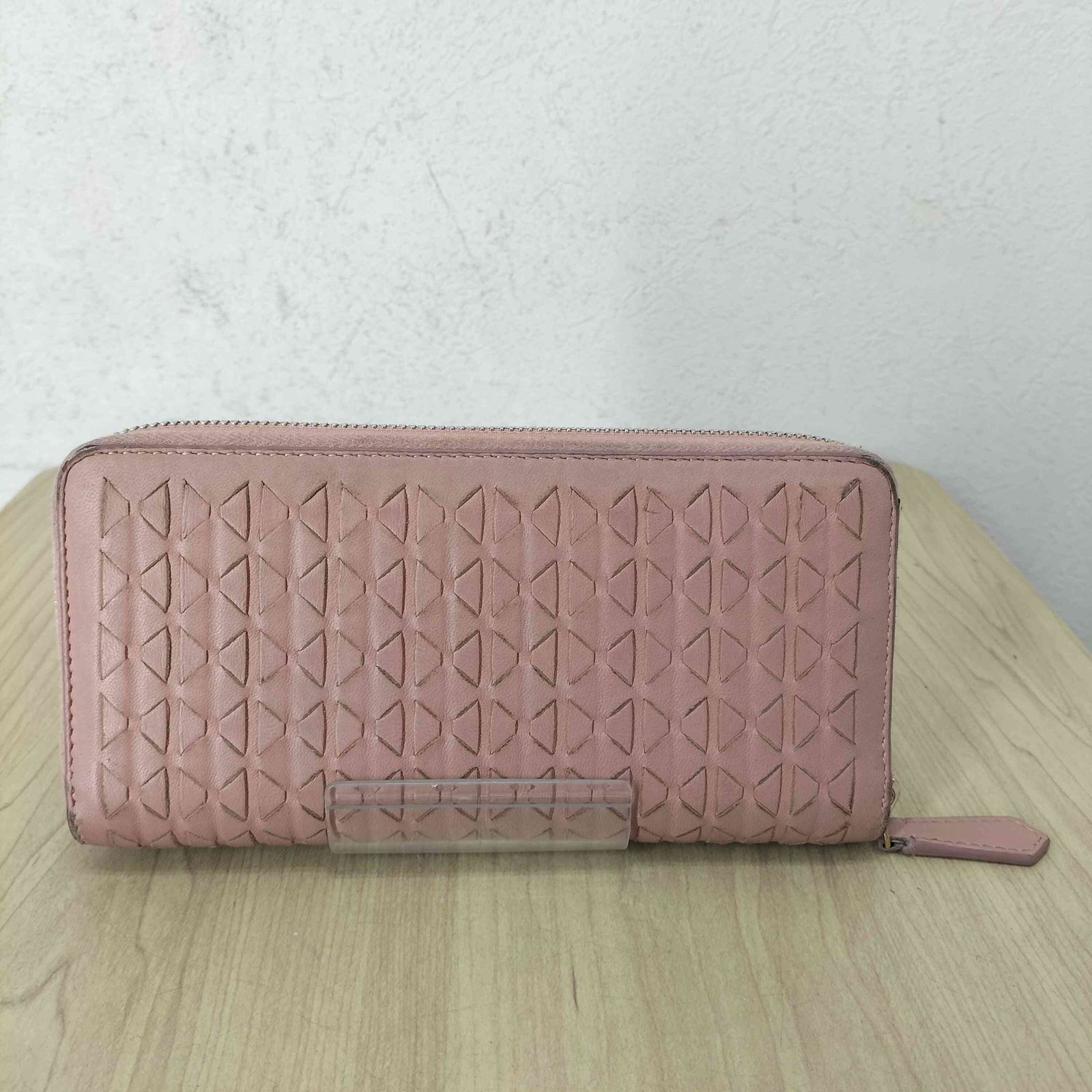 セラピアン SERAPIAN MOSAICO製 ナッパレザー 長財布 レディース 表記無