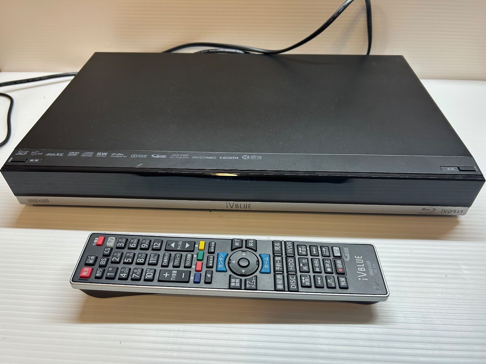 maxell ブルーレイレコーダー BIV-WS 1000 2014年 1 TB