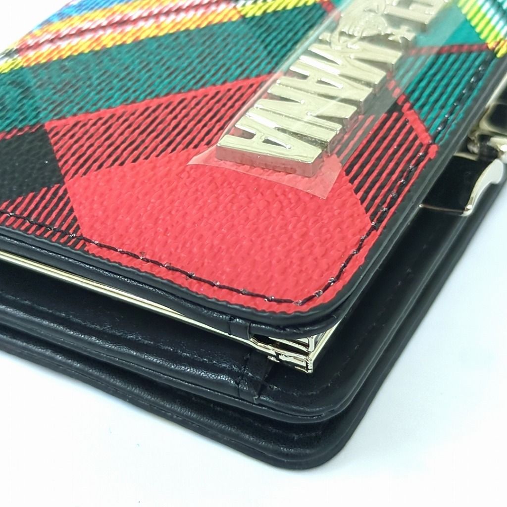 がま口折り財布