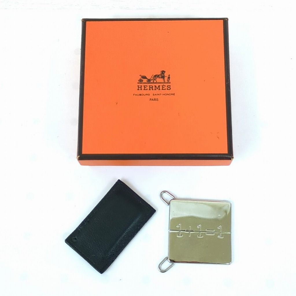 エルメス シンボル ペアプレート 1＋1＝1 ペンダントトップ 男女兼用