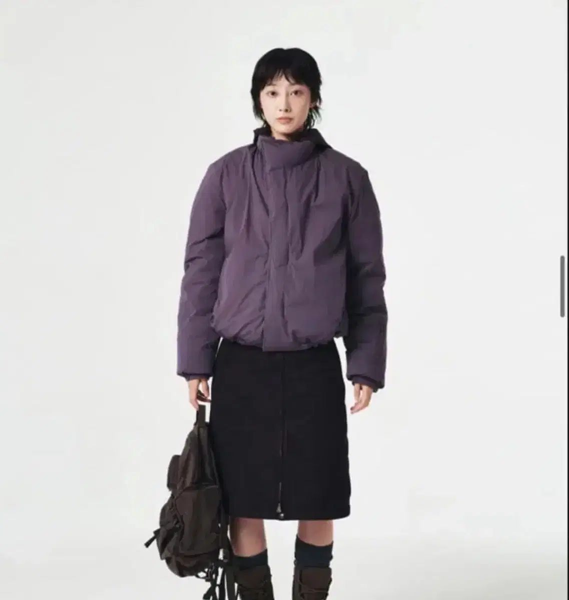 NOUVMAREE eeダウン PURPLE パープル