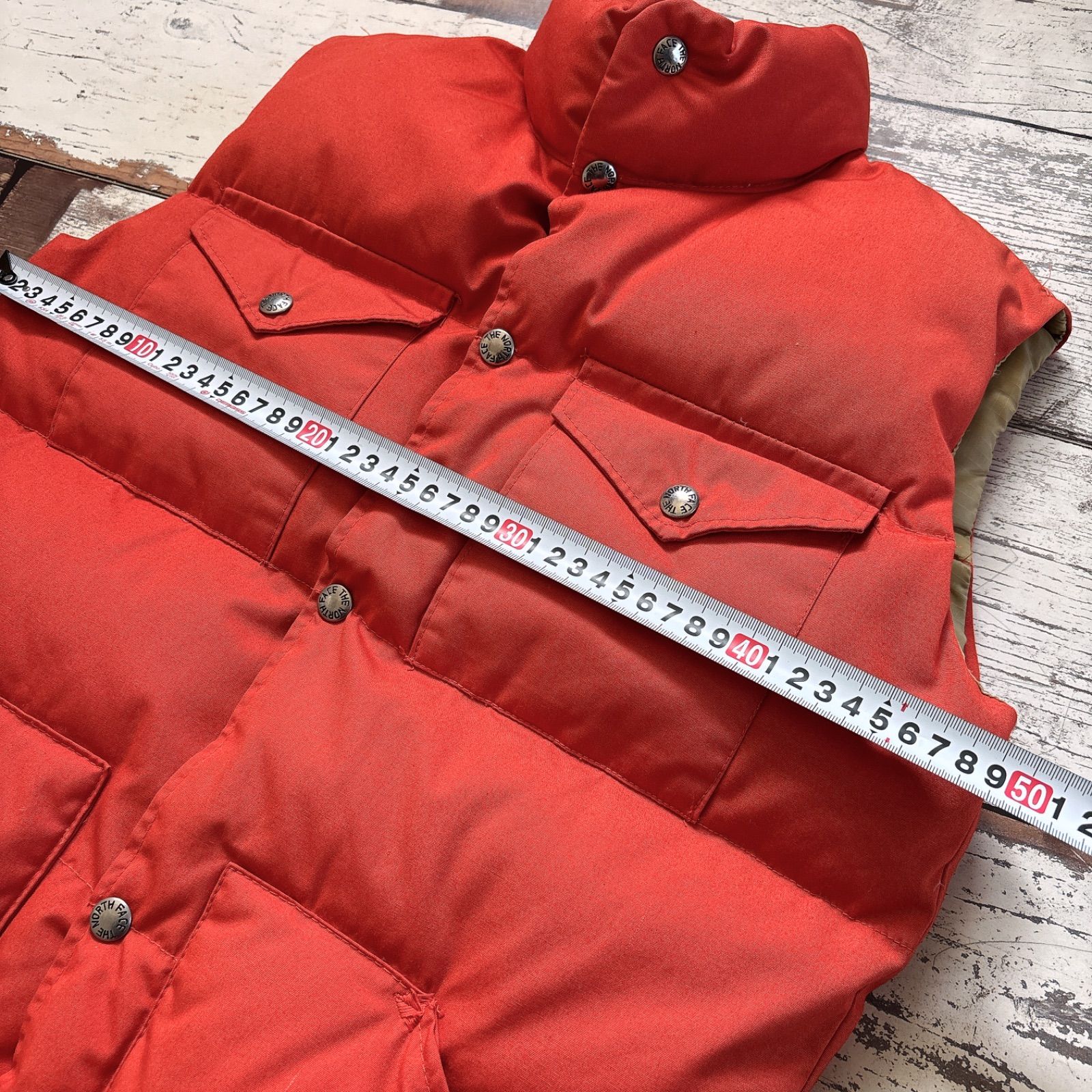 THE NORTH FACE ノースフェイス ダウンベスト 茶タグ 70s ヴィンテージ 