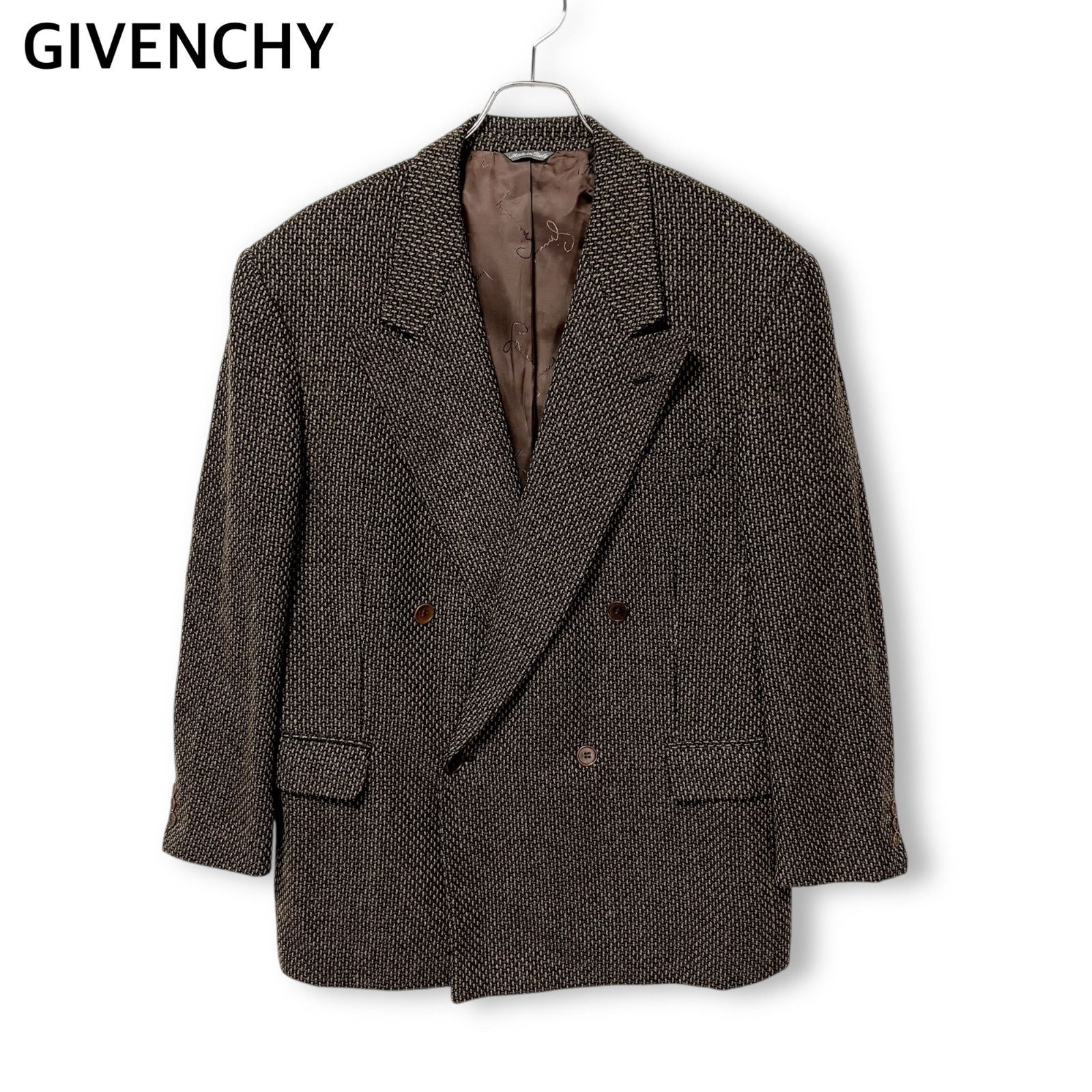 希少 昭和 レトロ ジバンシィ GIVENCHY ロングコート ピンク マゼンダ 