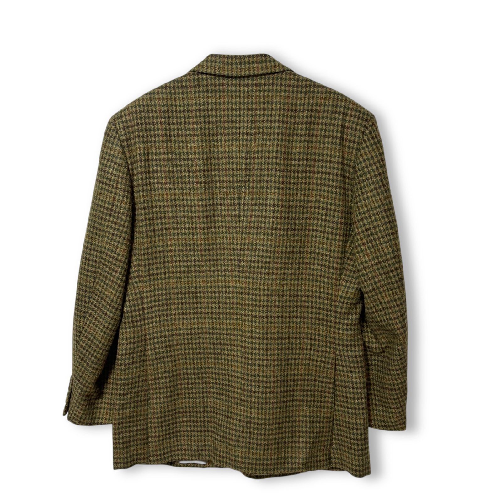 Aquascutum / ノーカラーチェック ジャケット 11号 ツイード セール 