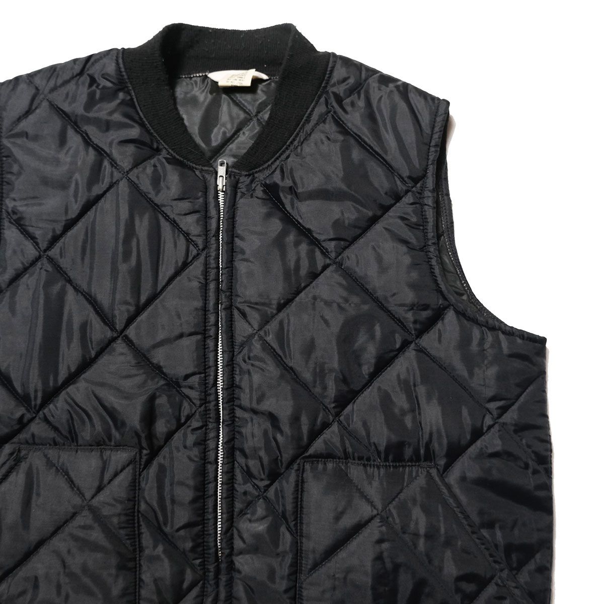 80's USA製 ビッグスミス 中綿 ダイヤモンド キルティング ナイロン