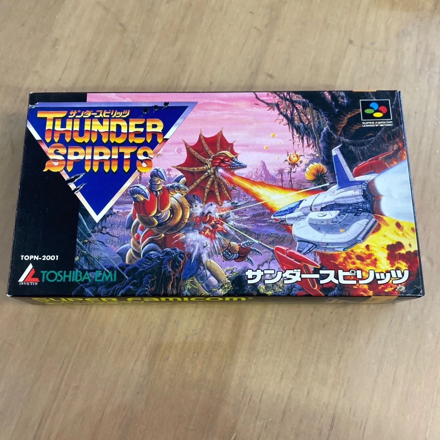 サンダースピリッツ スーパーファミコン ゲームソフト